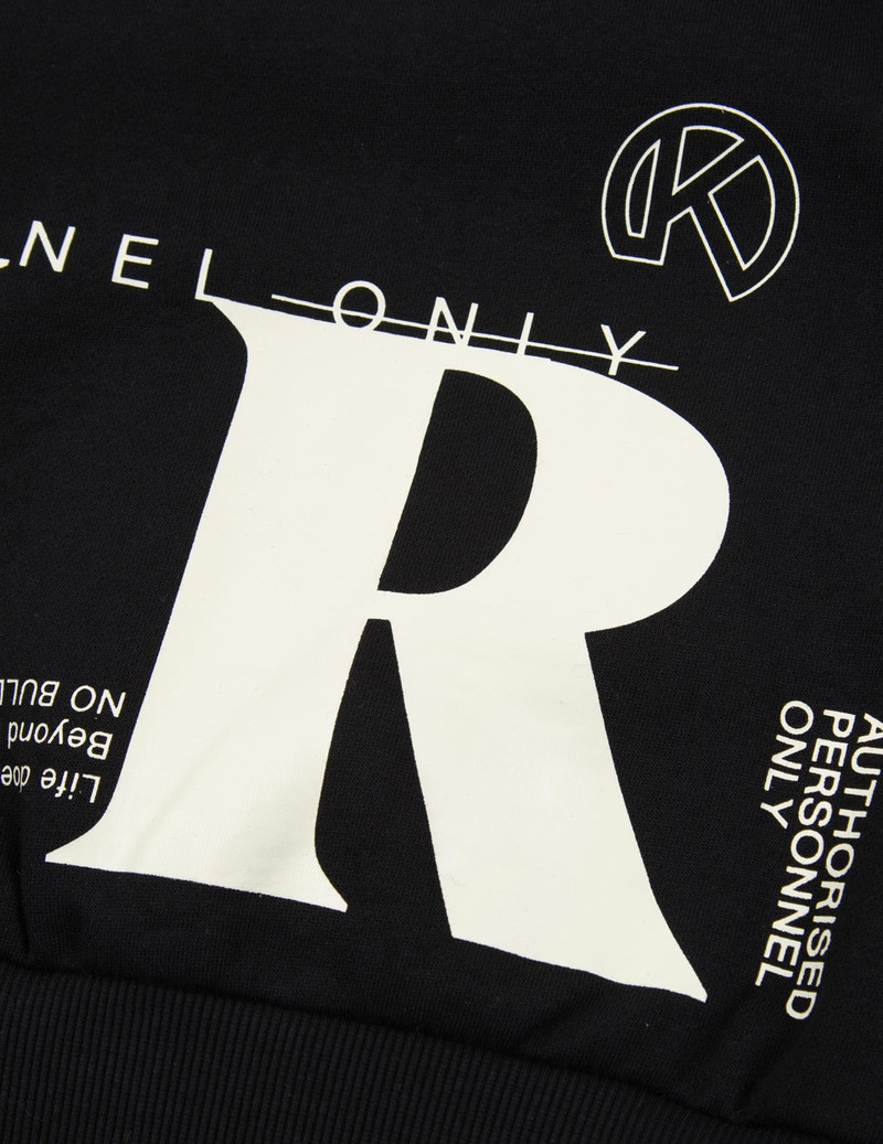 Logo Print Oversized Hoodie 7