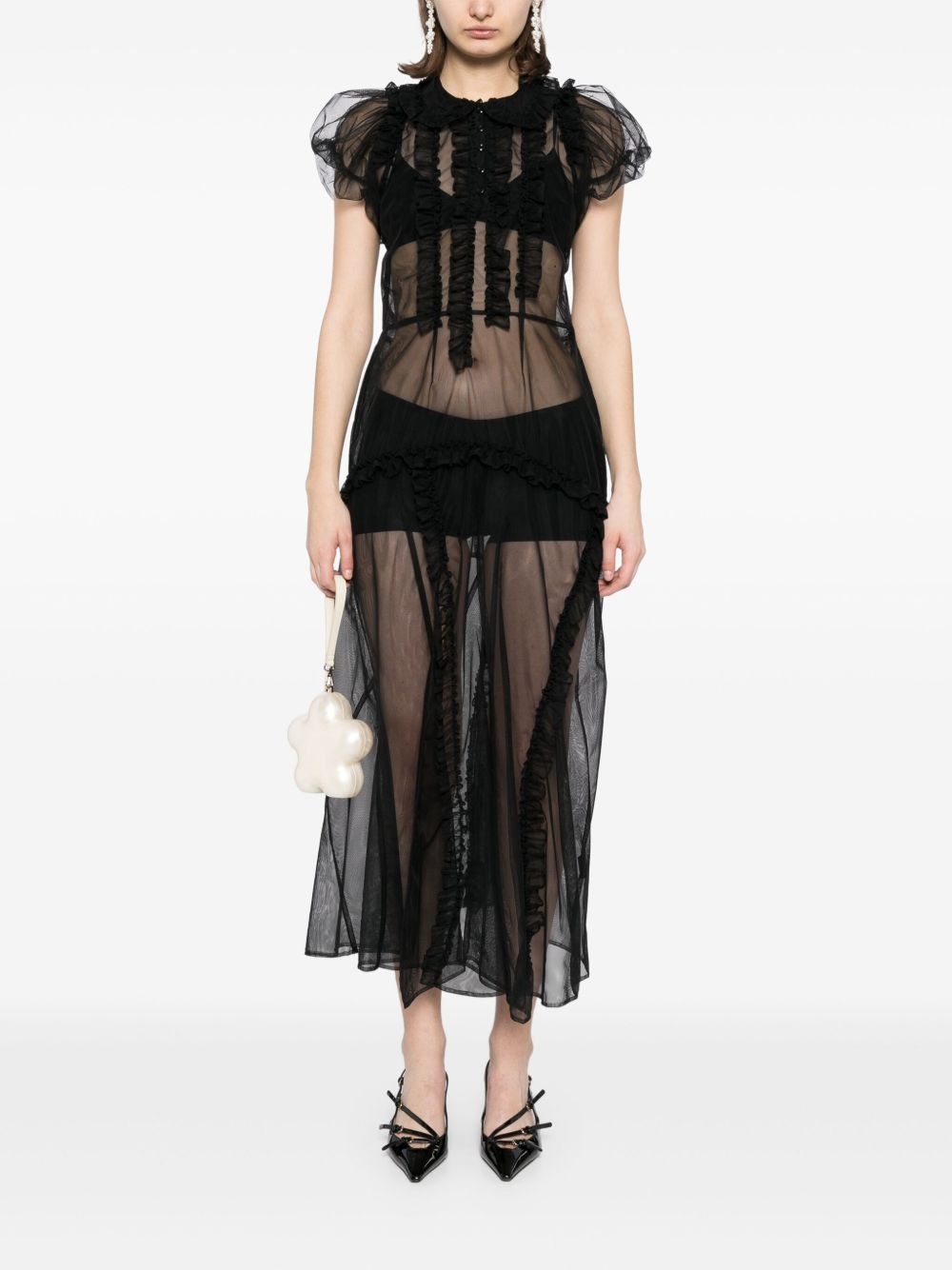 ballet tutu hem dress - 2