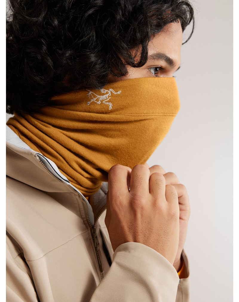Rho Lightweight Wool Neck Gaiter 3