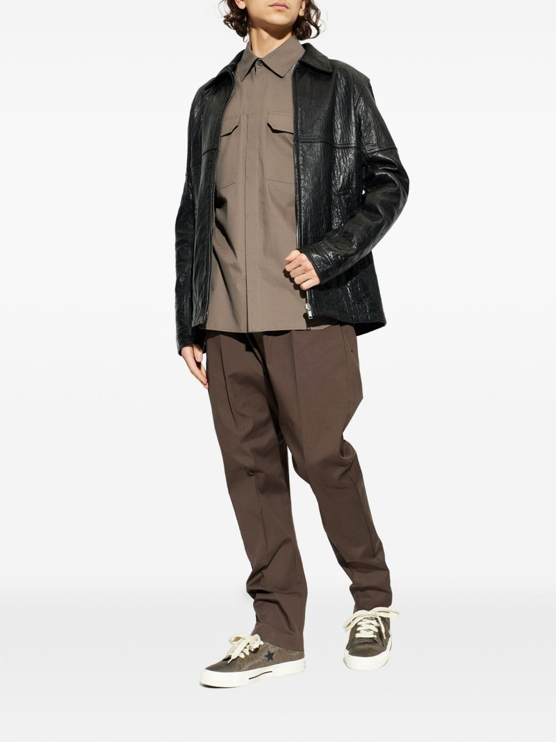 Rick Owens chest-pocket shirt outlook