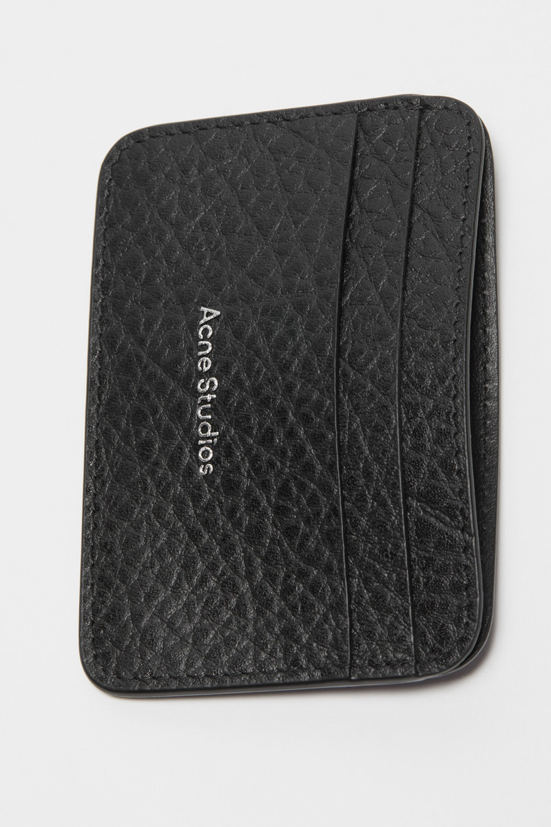 Leather card holder - Black 6