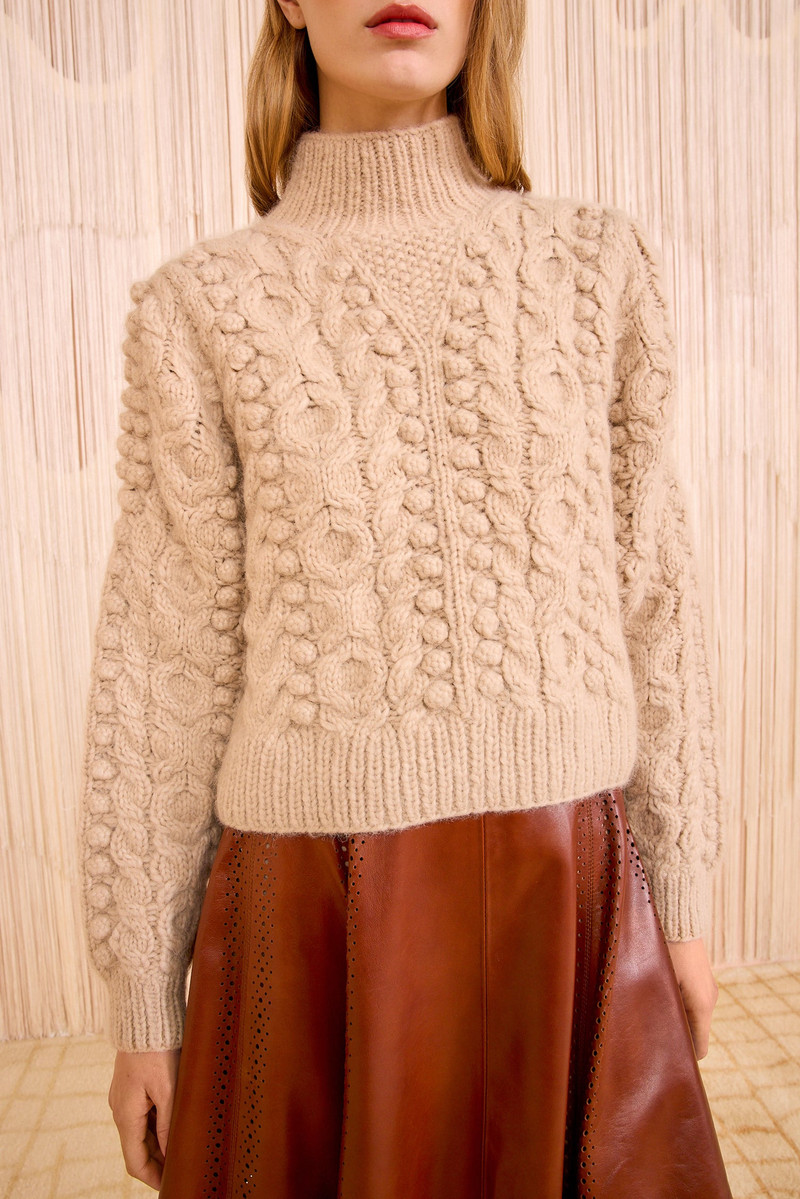 ULLA JOHNSON Albia Alpaca Knit Pullover outlook