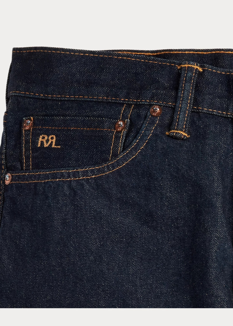 Slim Narrow Once-Washed Selvedge Jean 4