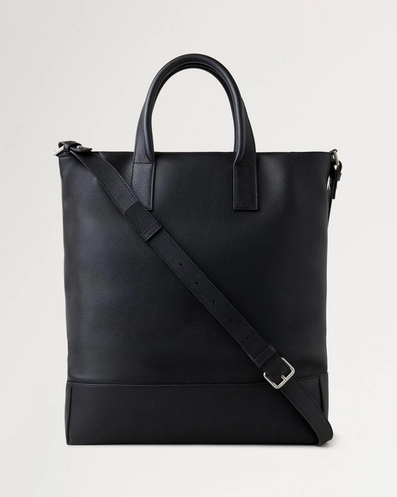 Farringdon Tote Black Small Pebble Grain - 2