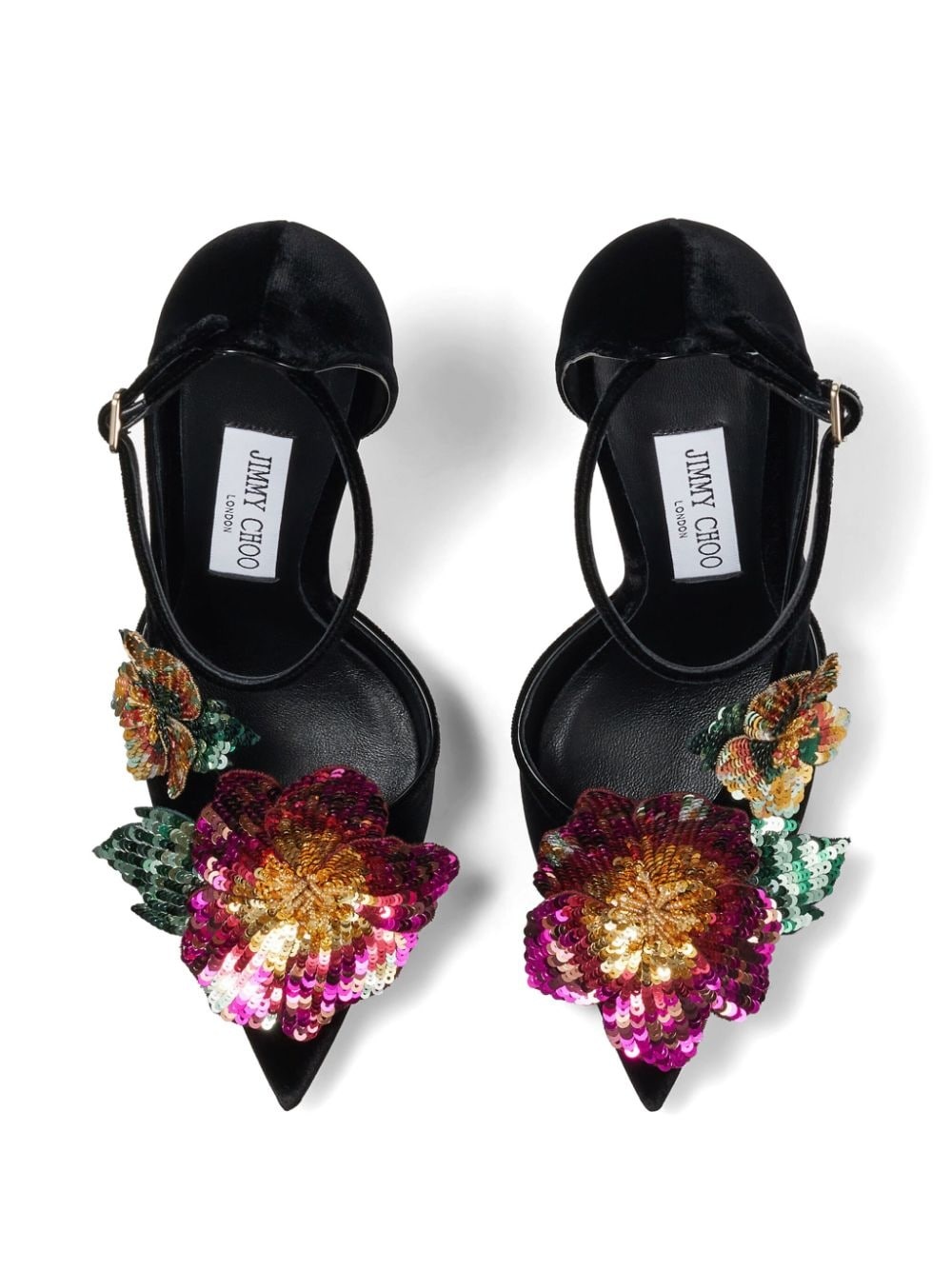 Azara floral-embellished pumps - 4