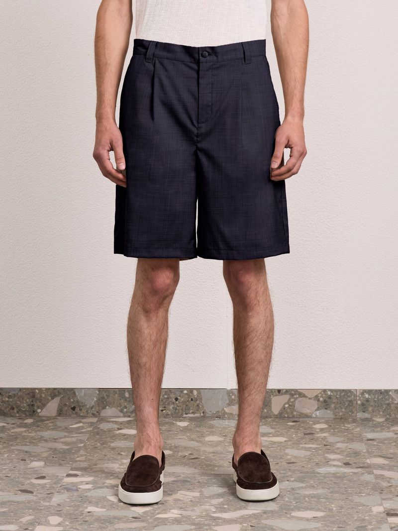 SERENO TROPICAL WOOL SHORTS 5