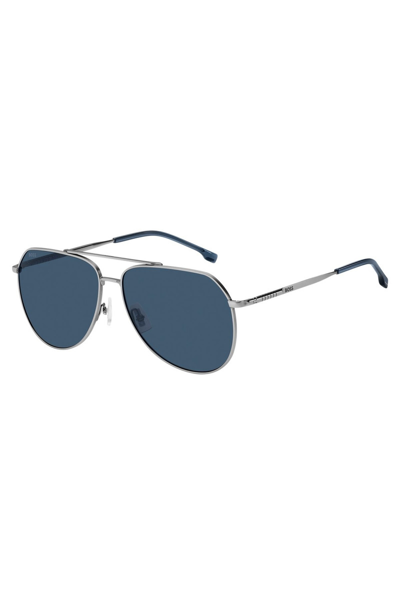DOUBLE-BRIDGE SUNGLASSES WITH BETA-TITANIUM TEMPLES 1
