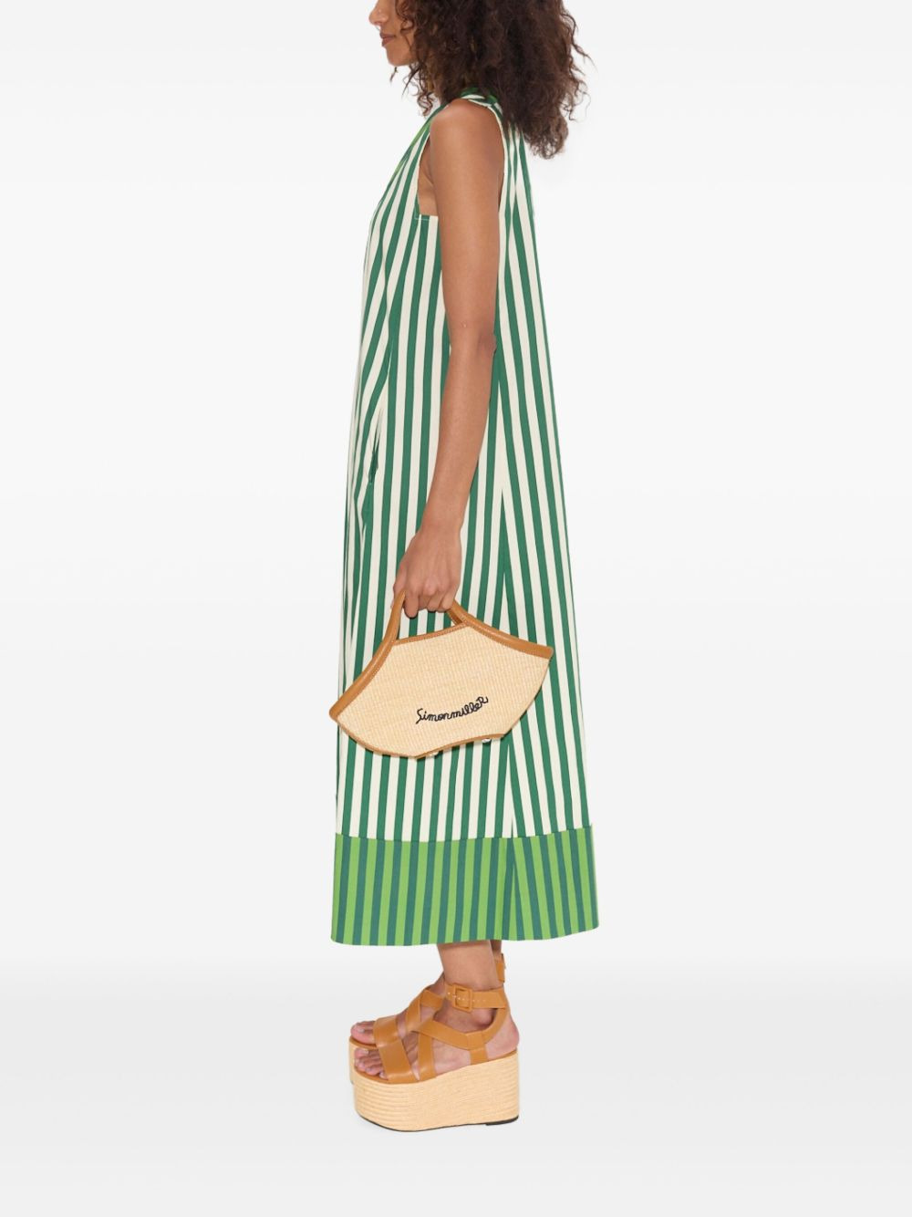 Mar poplin midi dress - 4