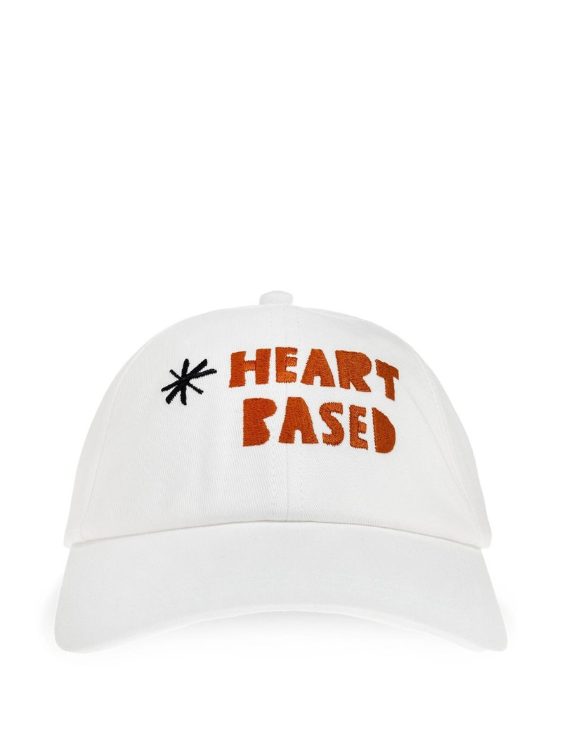 logo-embroidered cap 1