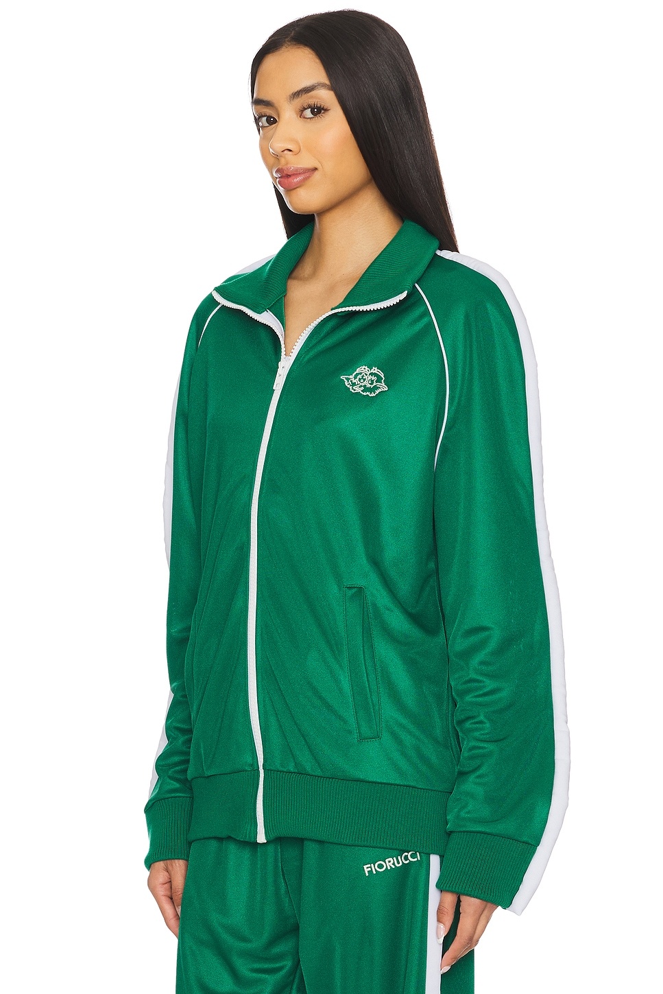 Puffy Piping Angel Track Sweatshirt - 3