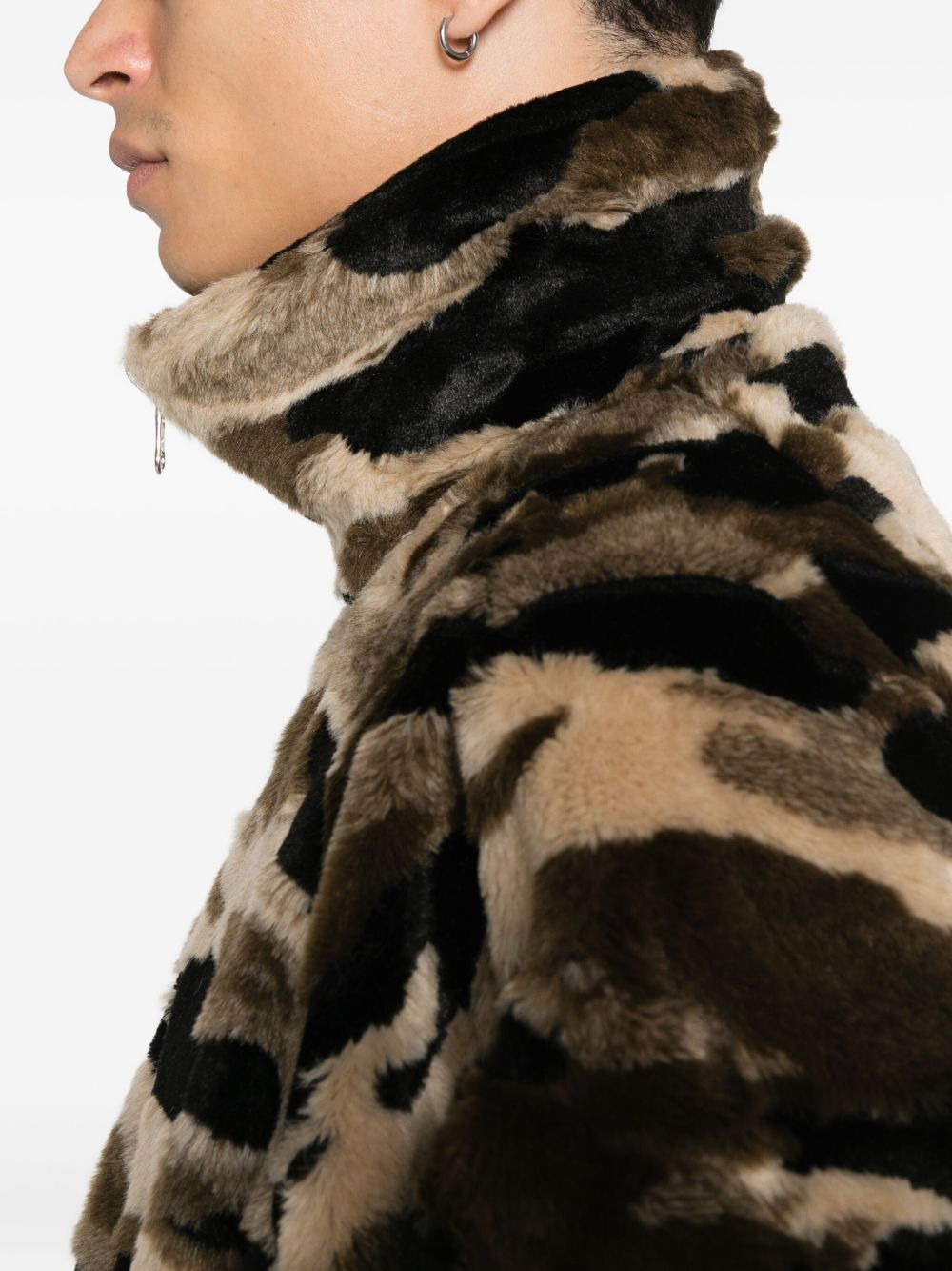 camouflage-print jacket - 5