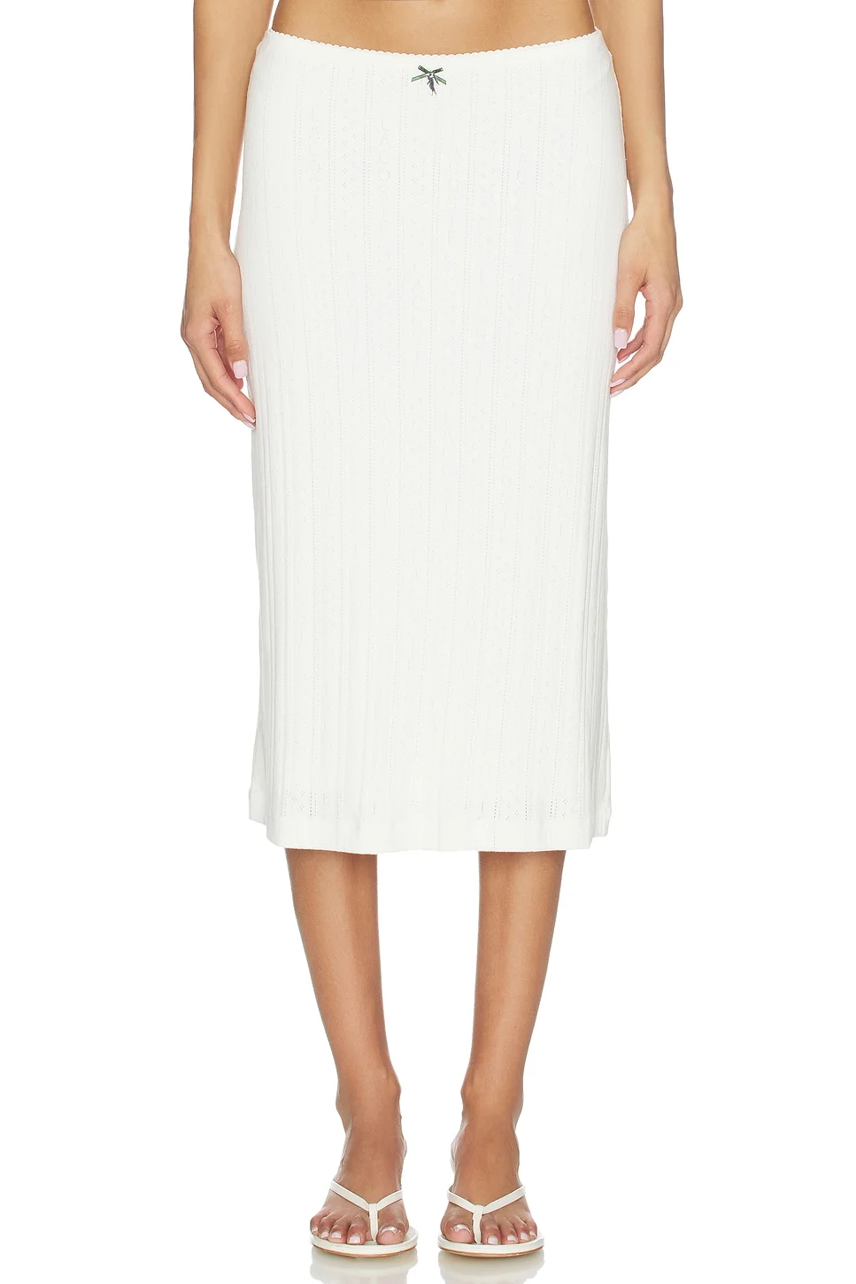 Pointelle Skirt - 1