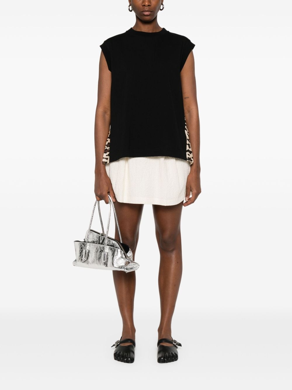 panelled tank top - 2