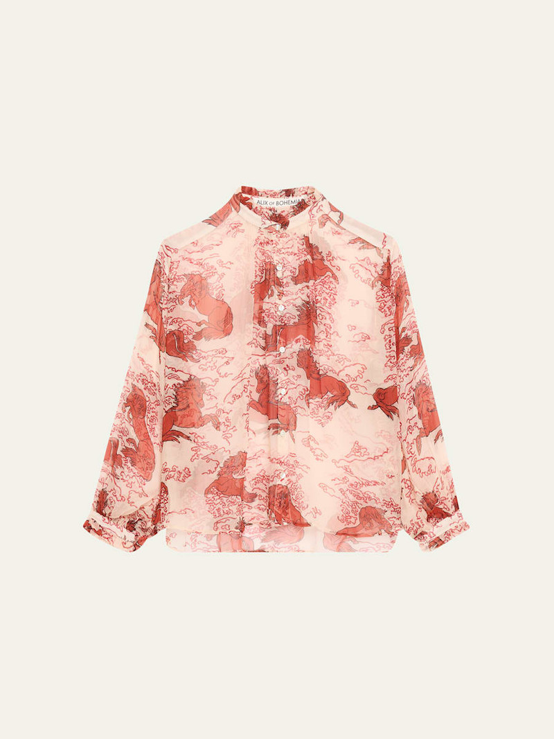 Farah Alabaster Flare Trousers 1