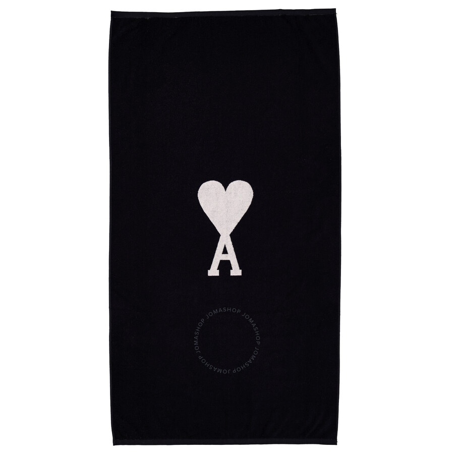Ami Paris Men's Heart Friend Beach Towel - 1