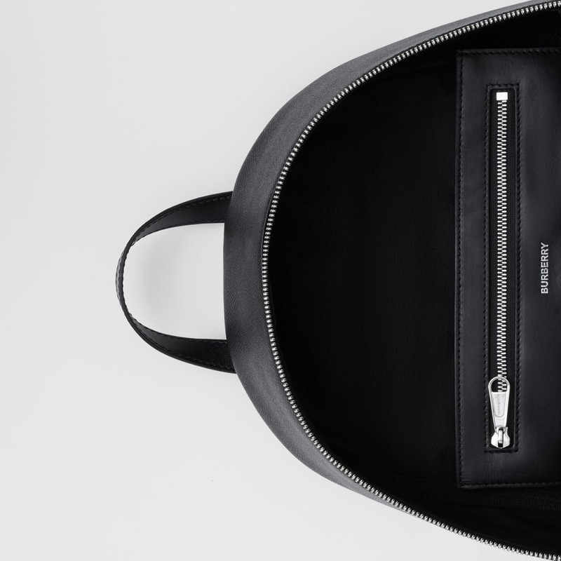 Grainy Leather Backpack 6