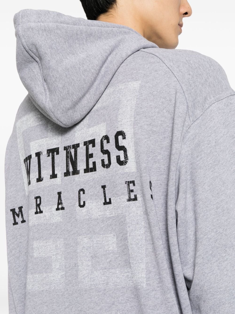 GRAPHIC-PRINT JERSEY HOODED JACKET - 5