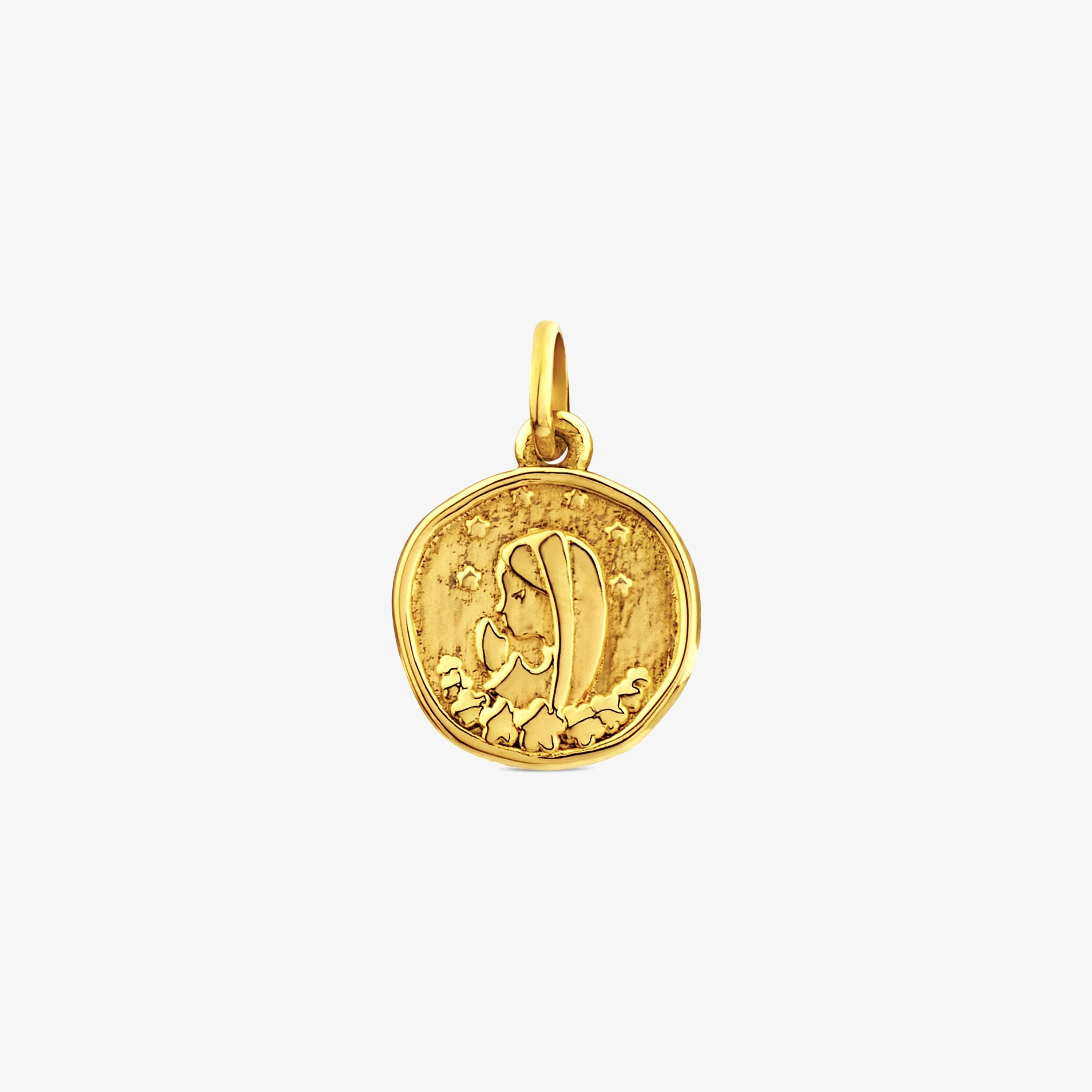 18K solid gold Devocion Pendant - 1