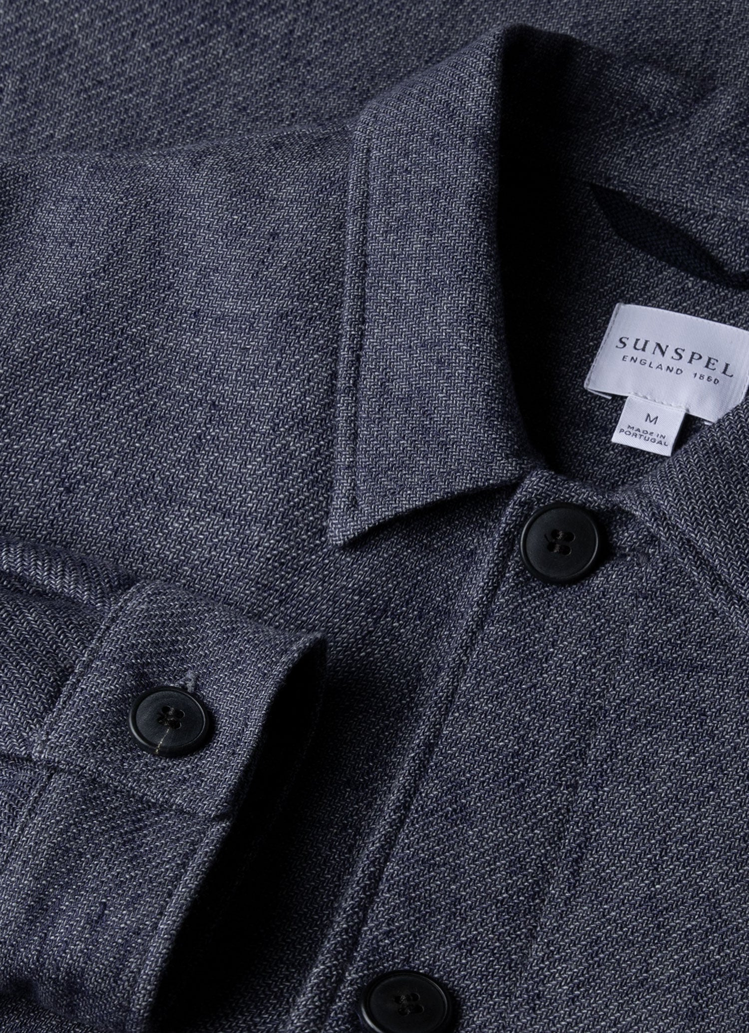 Cotton Linen Twill Twin Pocket Jacket - 4