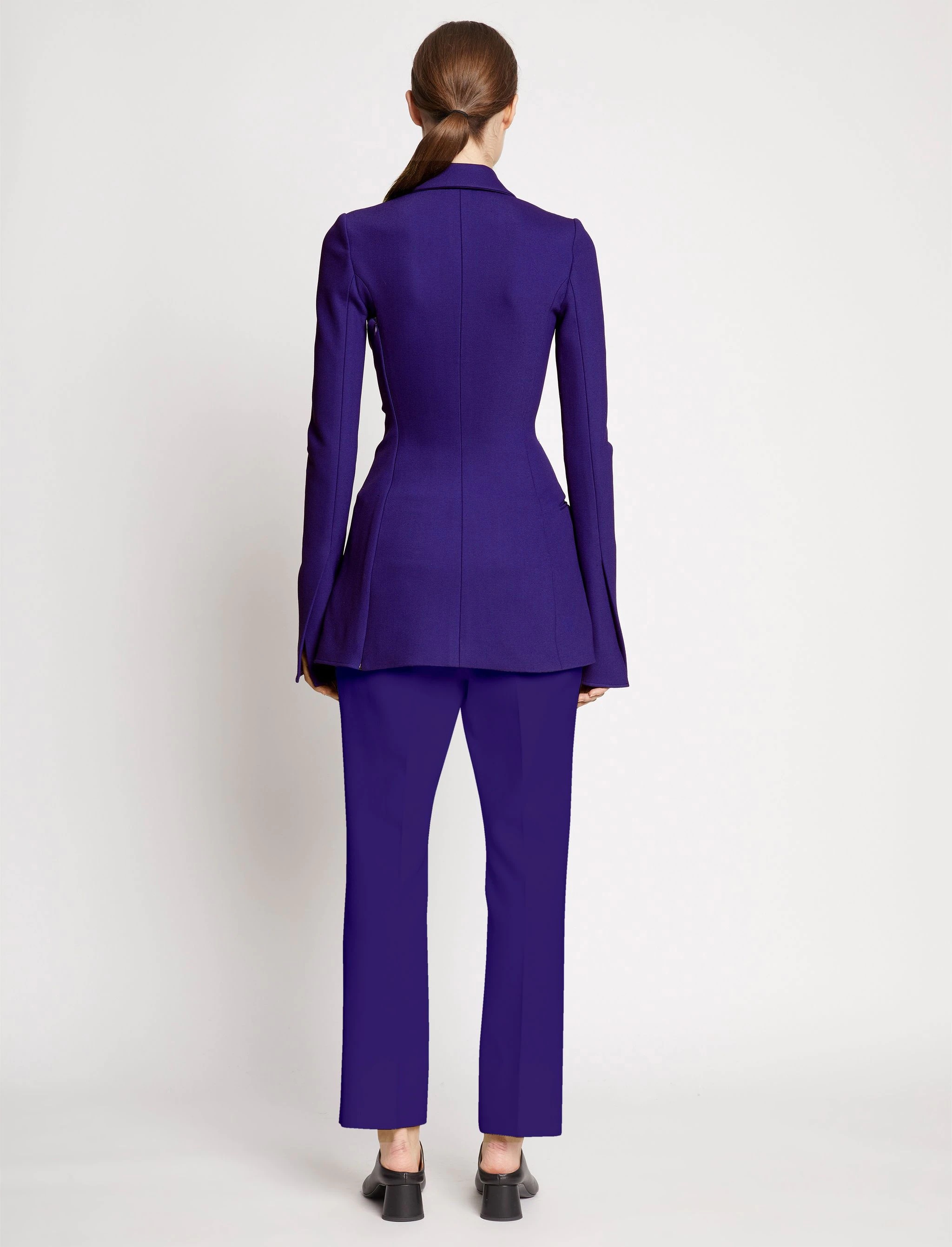 Bi-Stretch Crepe Cinched Jacket - 5
