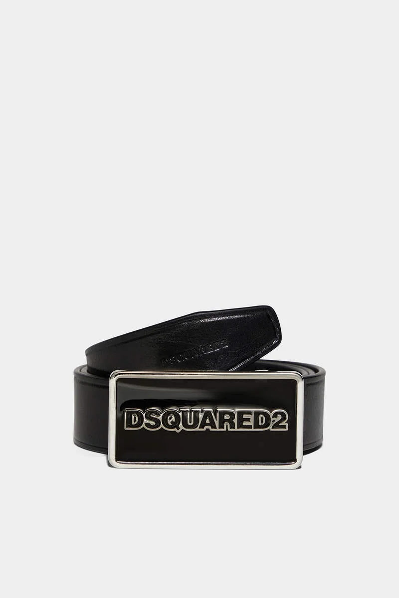 DSQUARED2 LOGO PLAQUE BELT - 1