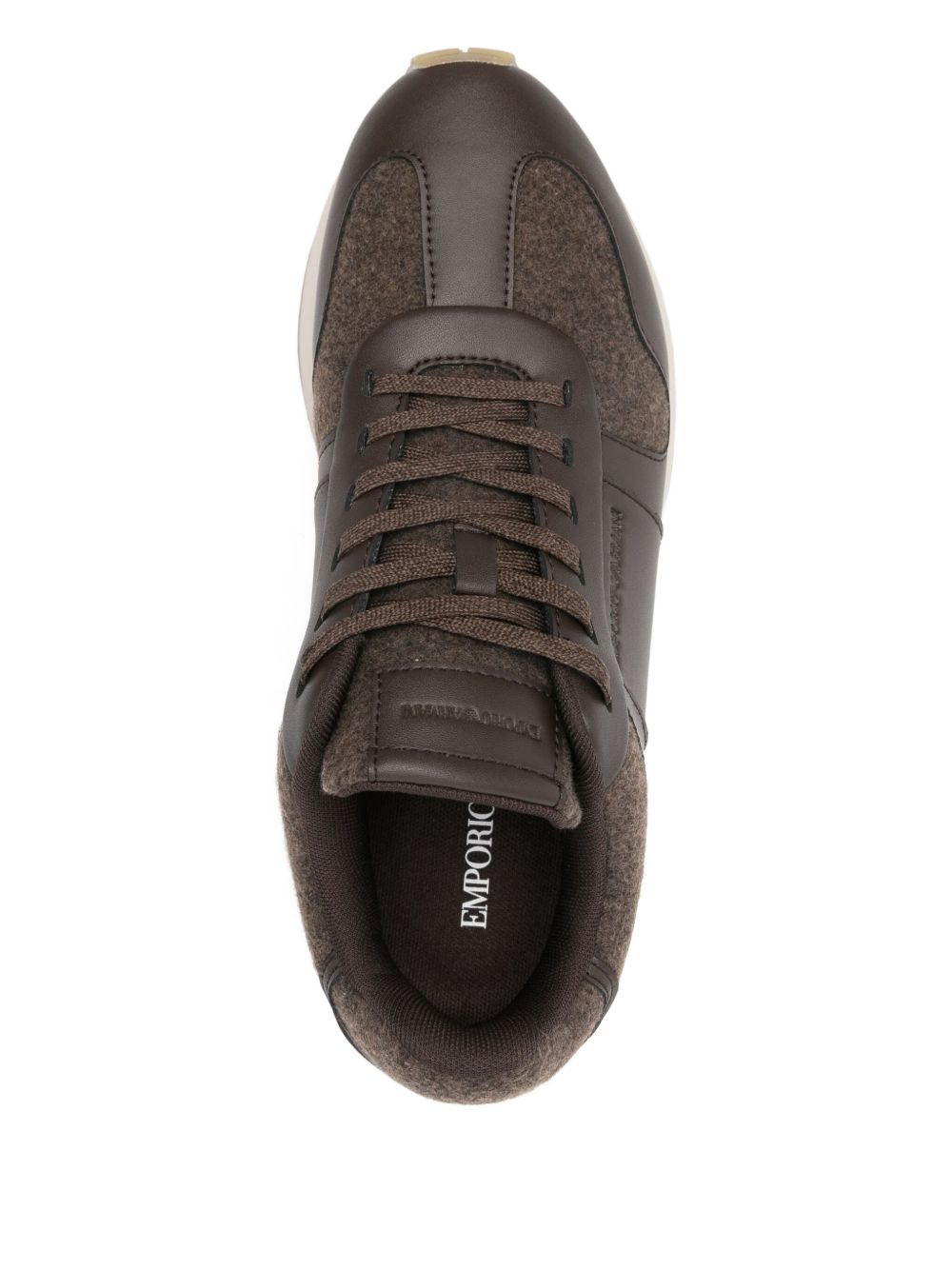 panelled sneakers - 4
