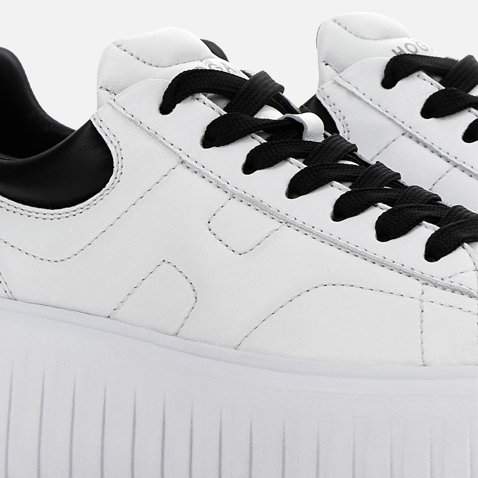 Sneakers Hogan H-Stripes Black White - 5