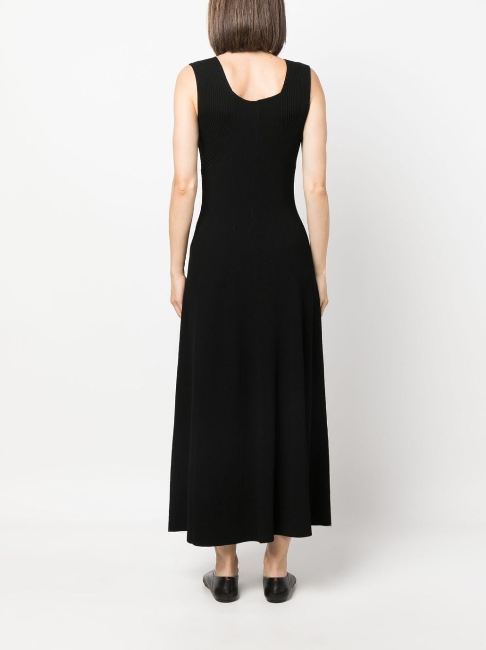 scoop-neck maxi dress - 4