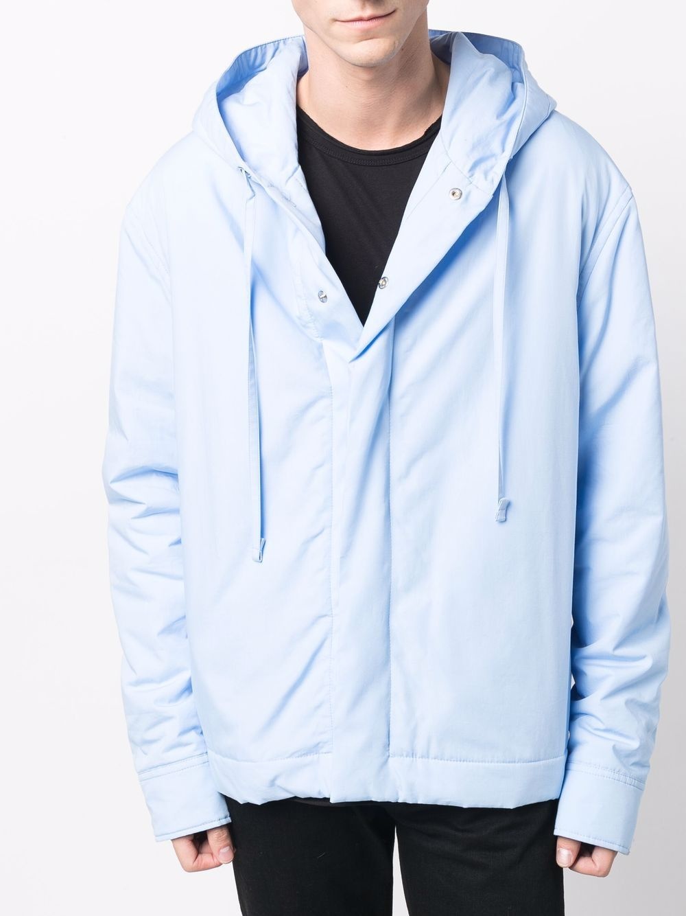 drawstring hood jacket - 5