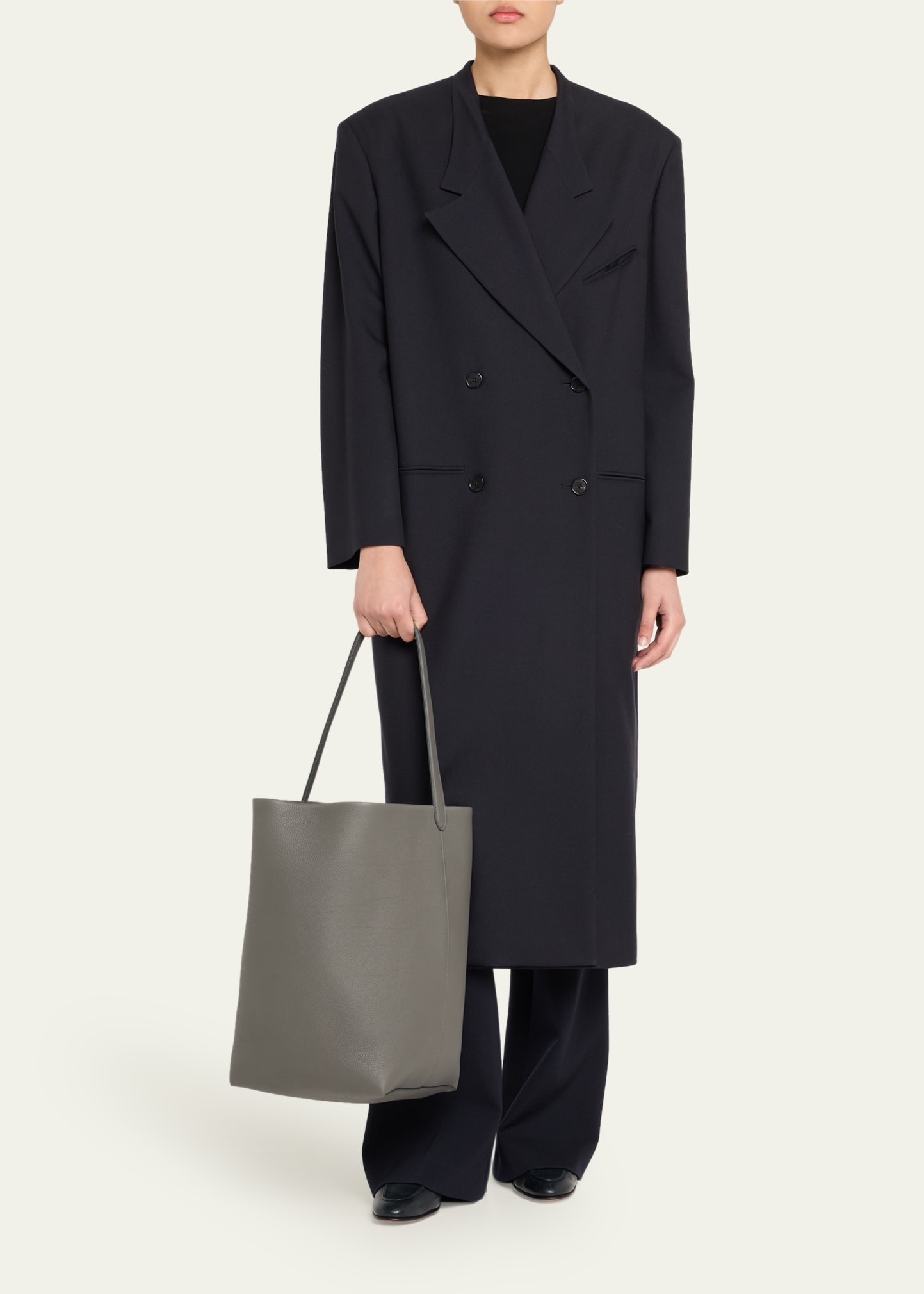 N/S Park Tote Large in Lux Grained Calfksin - 7
