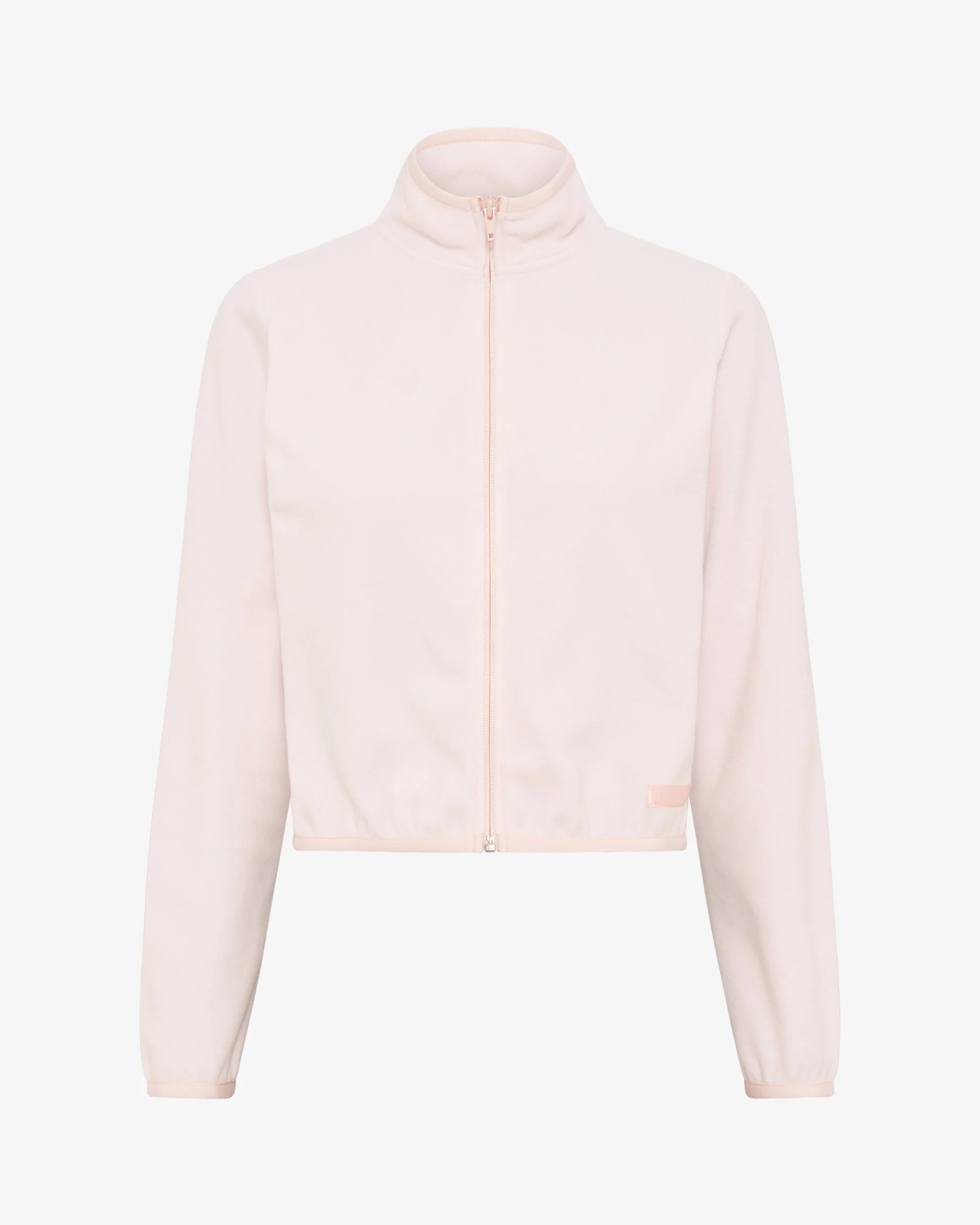 Short fleece zip-up jacket - 1