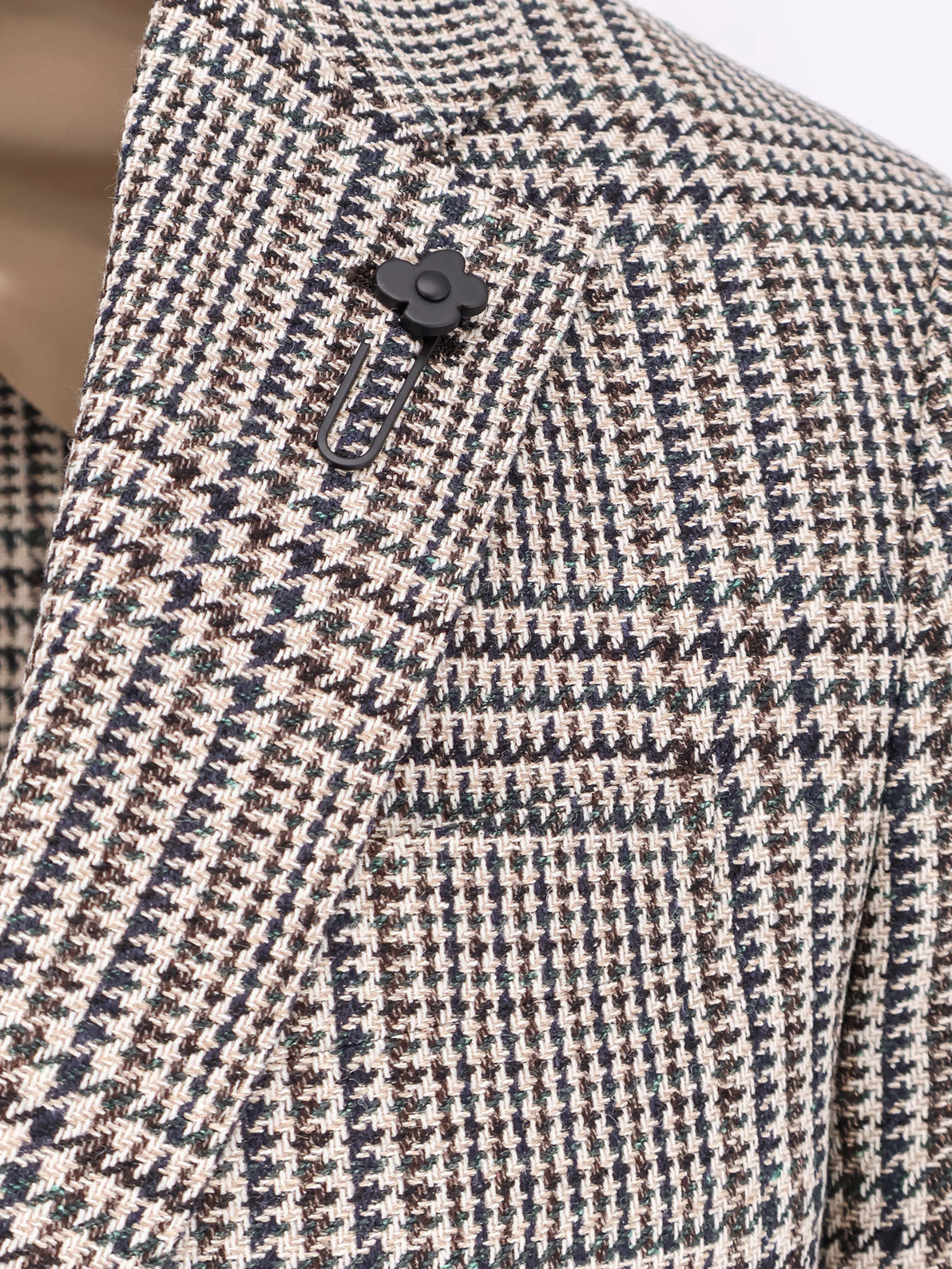 MADRAS WOOL BLEND BLAZER - 3