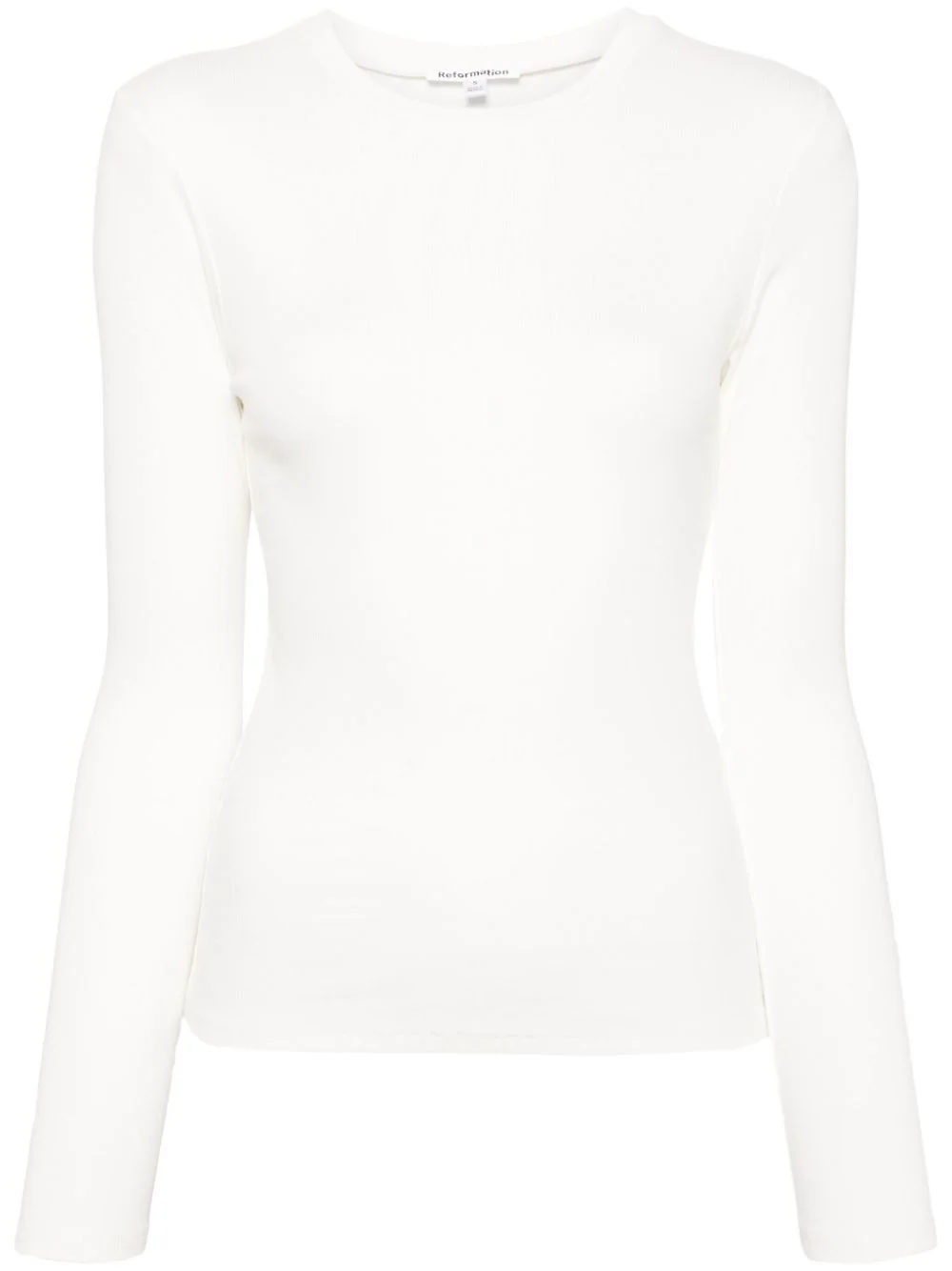 Davy ribbed-knit long-sleeve T-shirt - 1