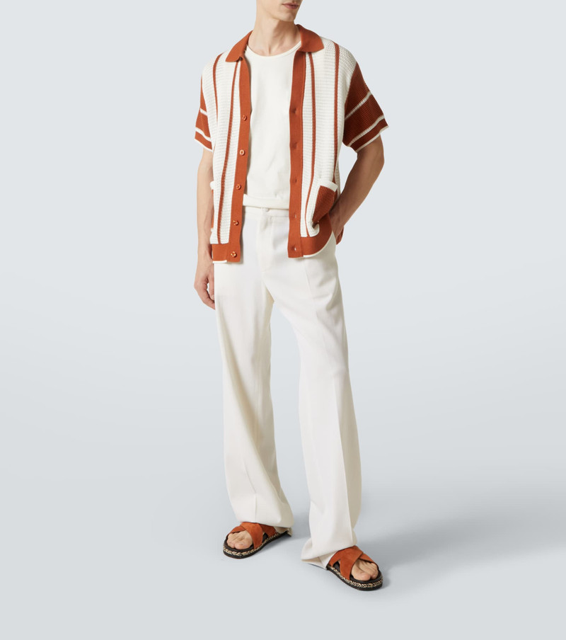 FRESCOBOL CARIOCA Fabricio crochet cotton shirt outlook