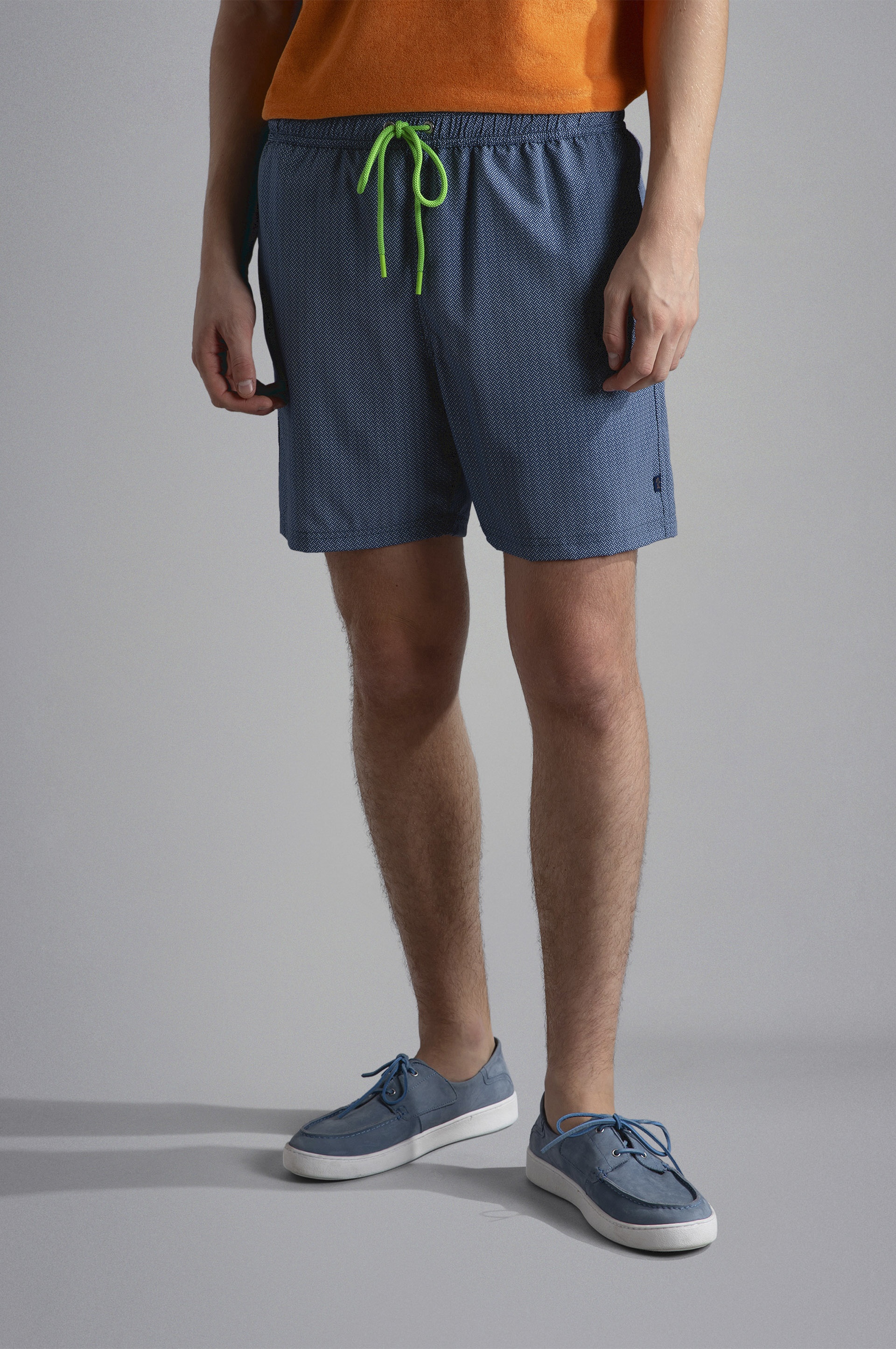MICRO PATTERN SWIM SHORTS - 6