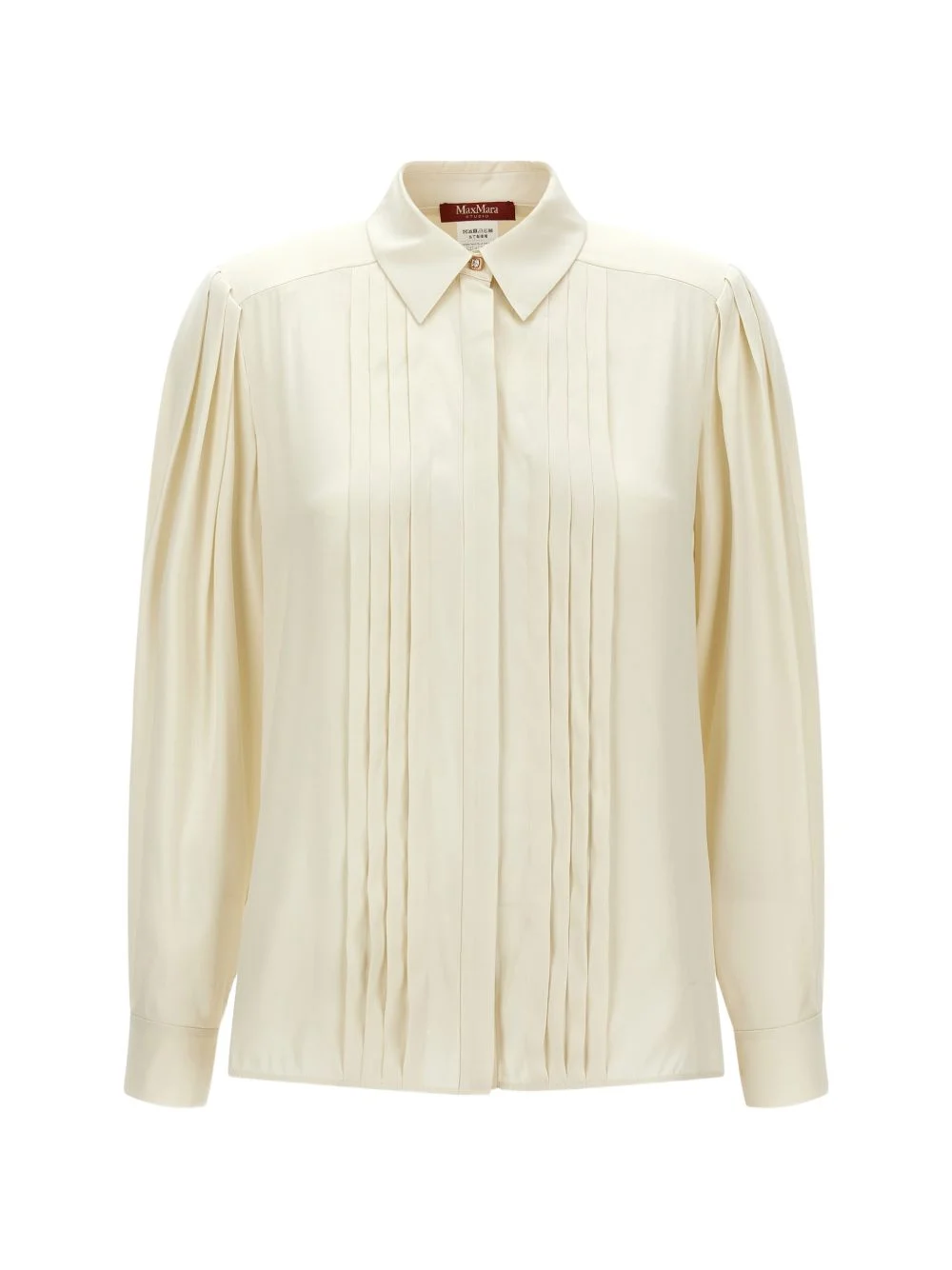 MSTVongola pleated buttoned shirt - 1