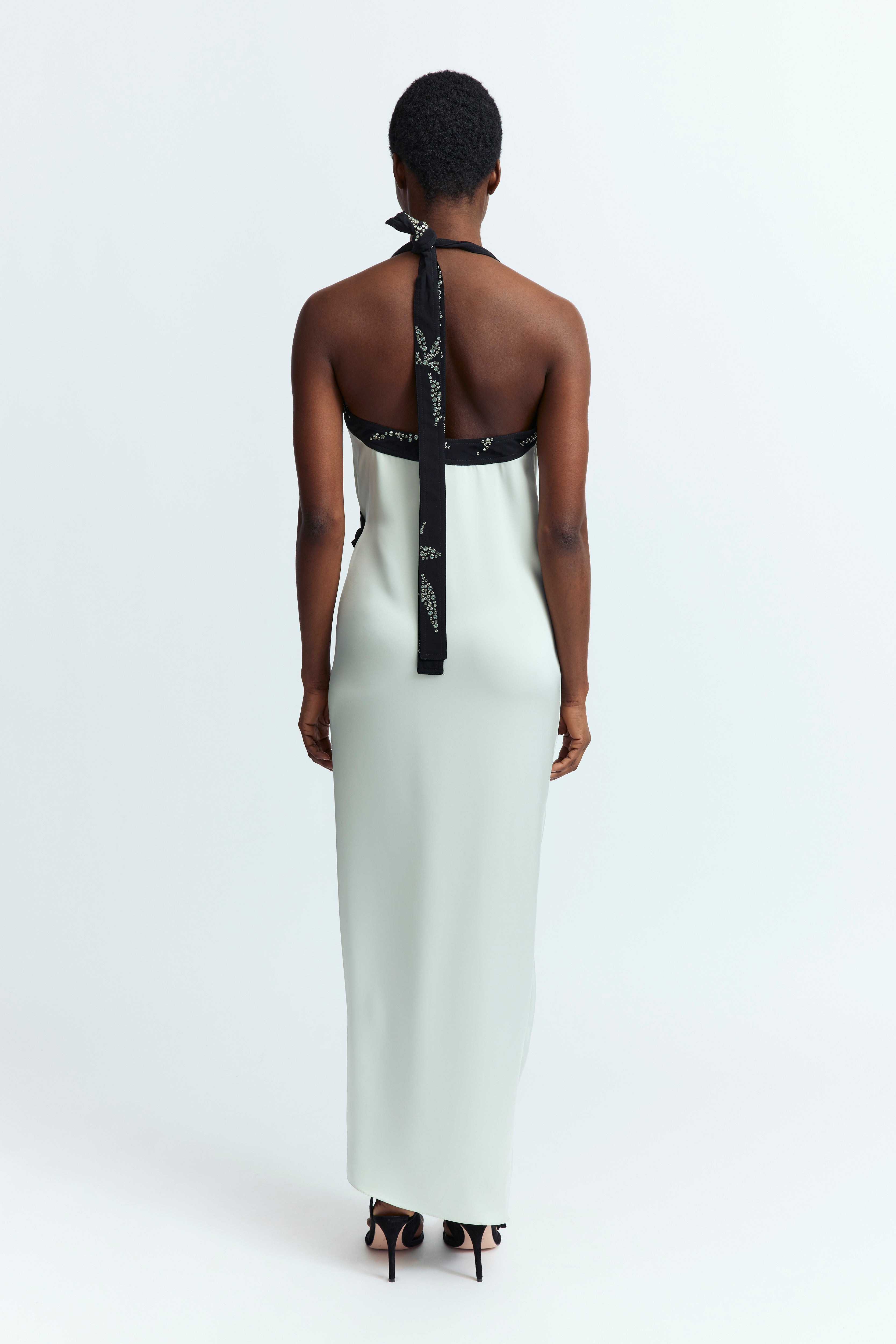 FIAMA GOWN IN SATIN - 7