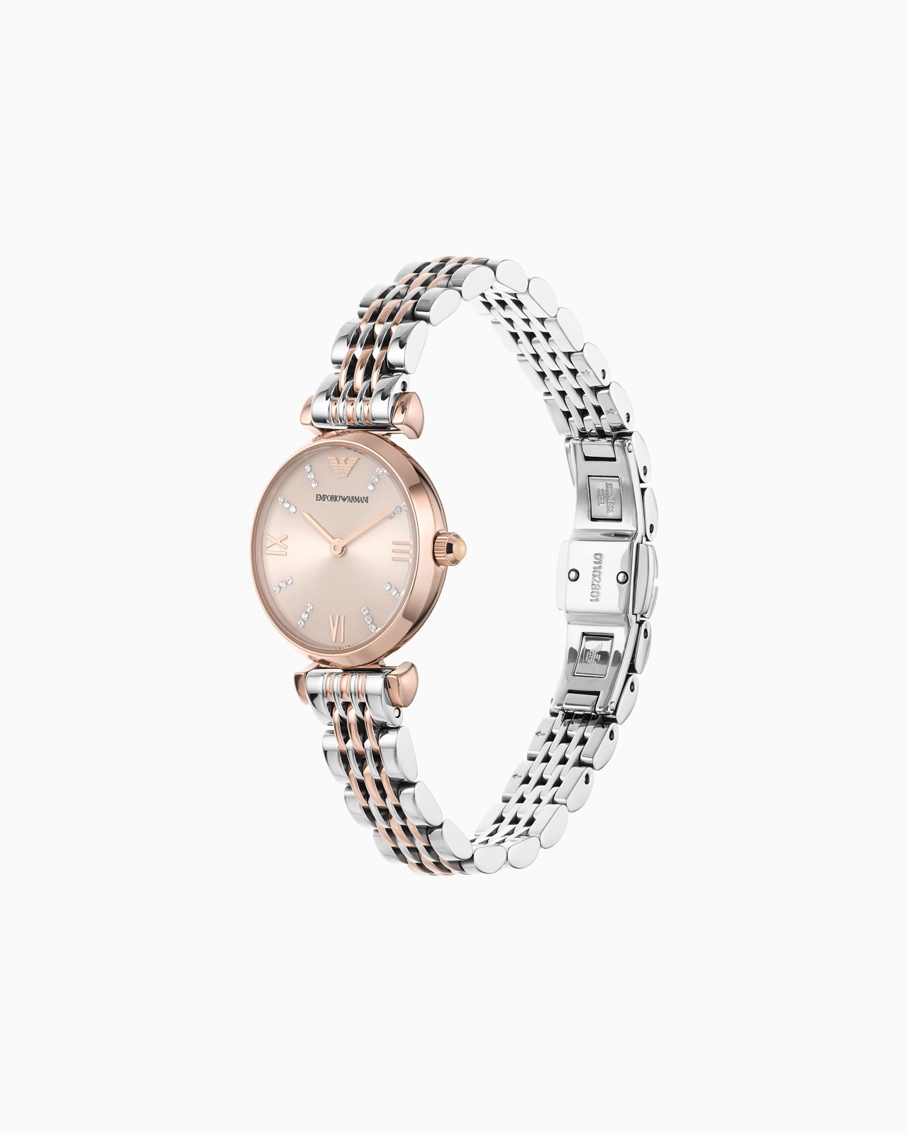 WOMEN'S TWO-HAND TWO-TONE STAINLESS STEEL WATCH - 2