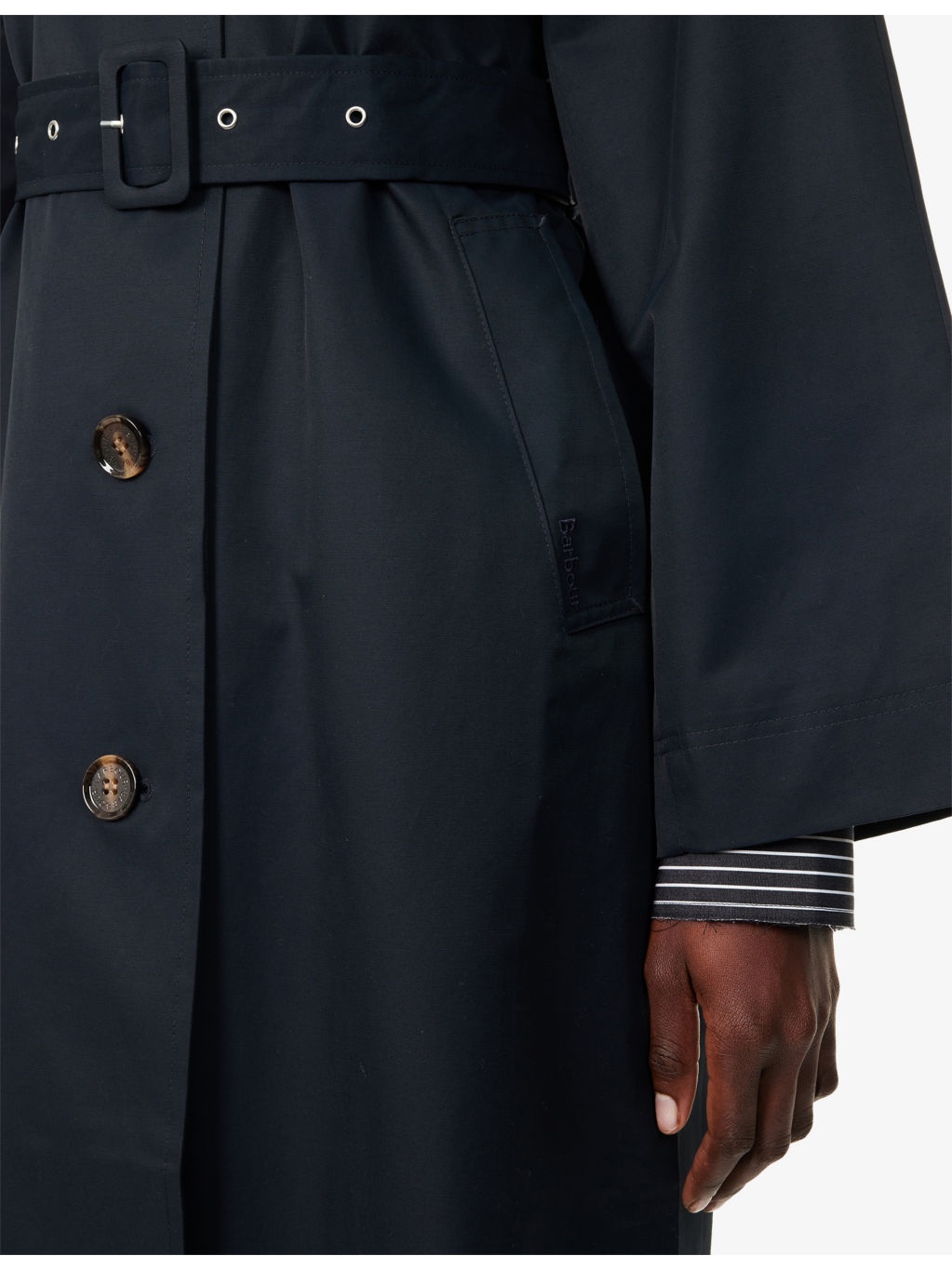 Robyn Belted Cotton-Blend Trench Coat - 5