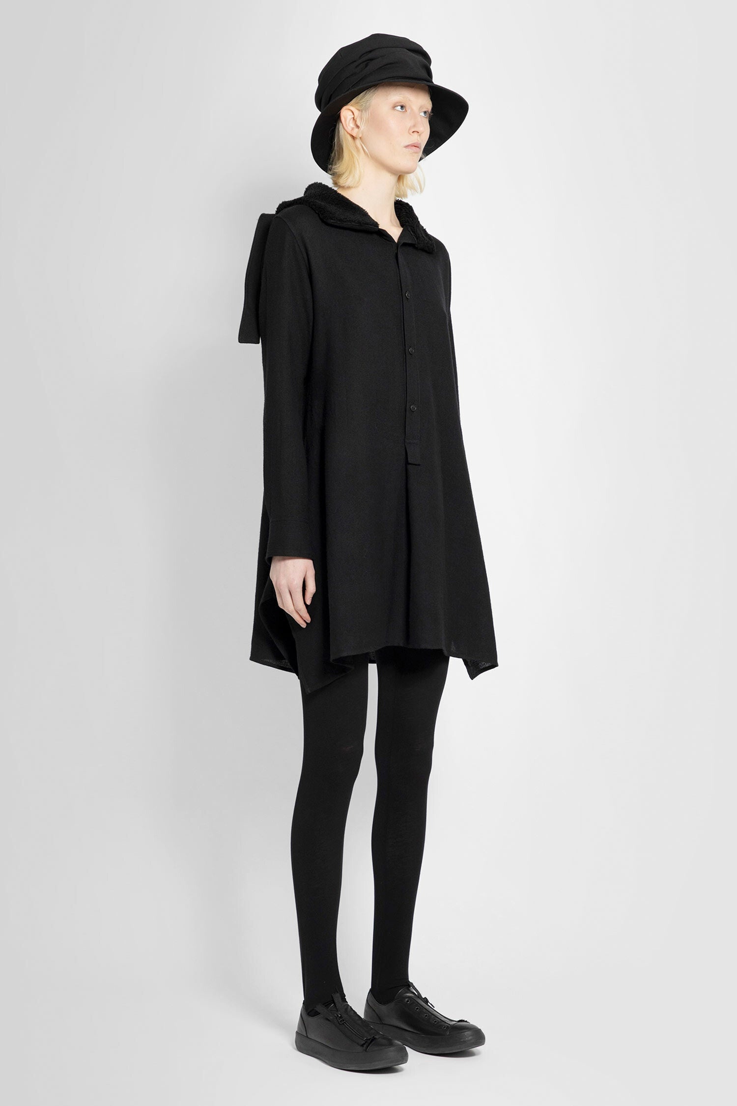 YOHJI YAMAMOTO WOMAN BLACK DRESSES - 3