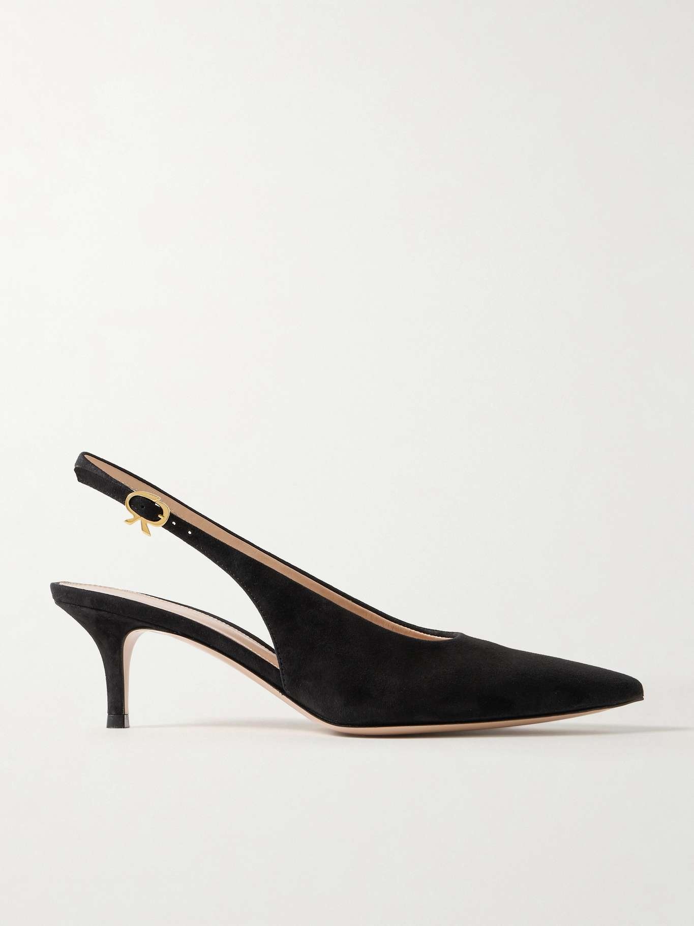 Robbie 45 suede slingback pumps - 1