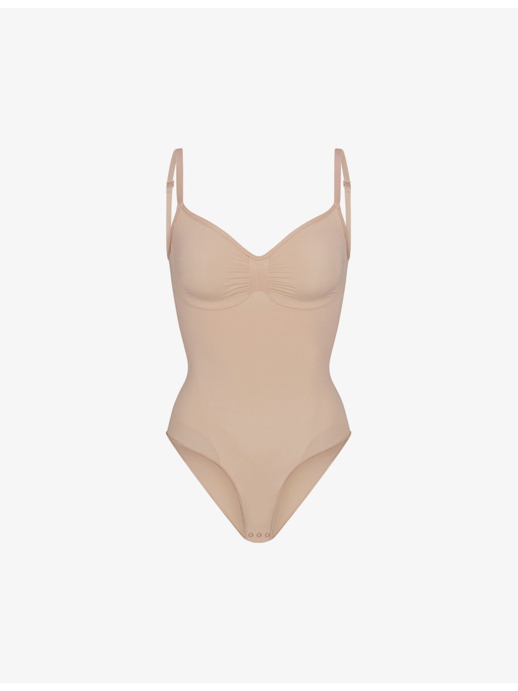 Sculpt ruched stretch-woven body - 1
