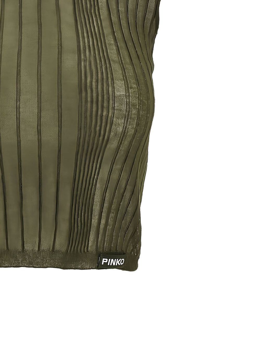 pleated short-sleeve top - 2