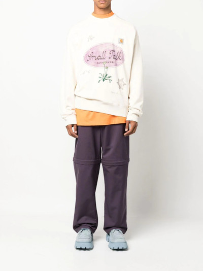 Carhartt x Small Talk Studio printed Nelson sweatshirt outlook