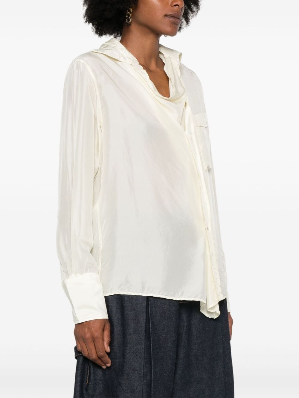 layered blouse - 3