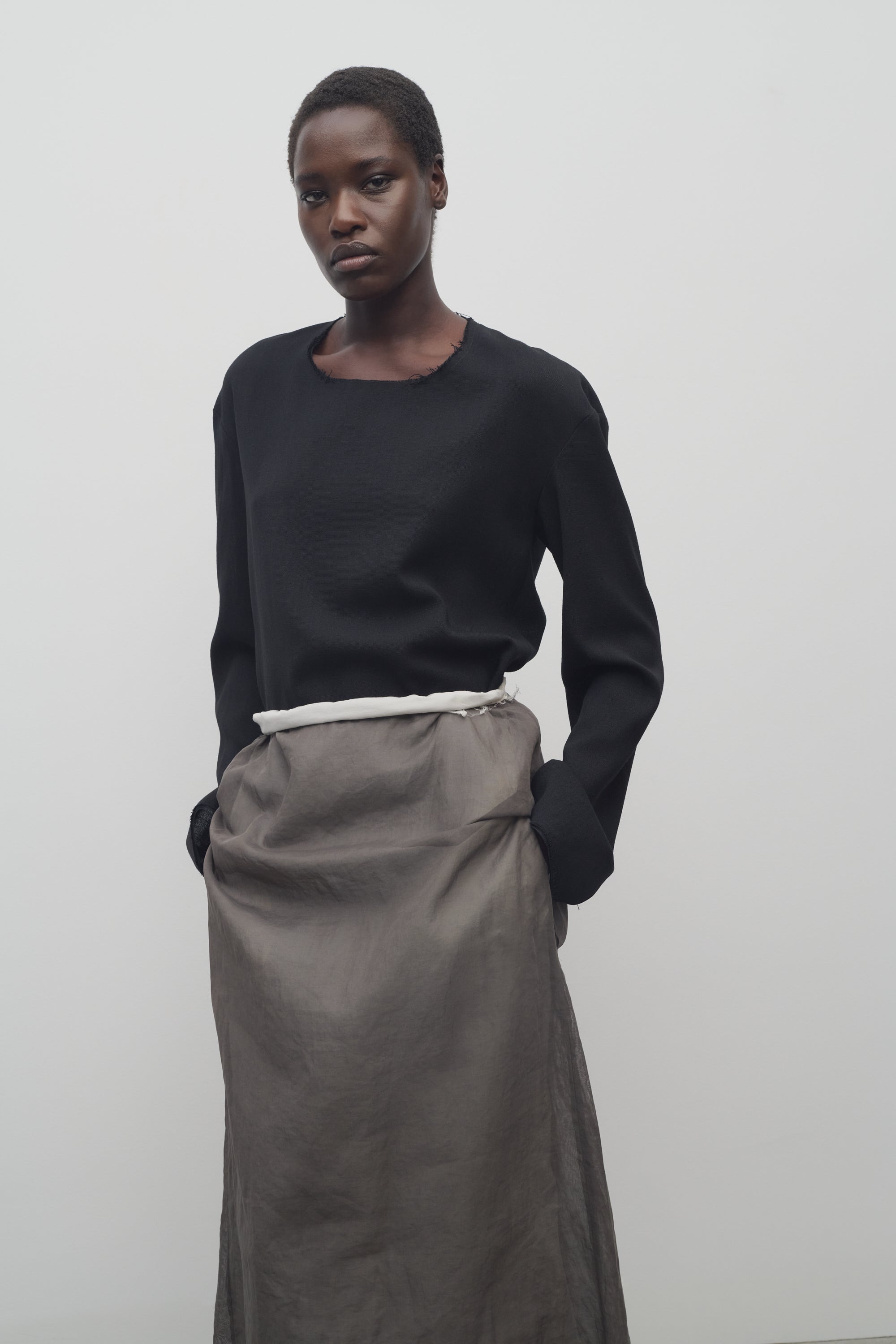 Cattaleya Top in Wool - 3
