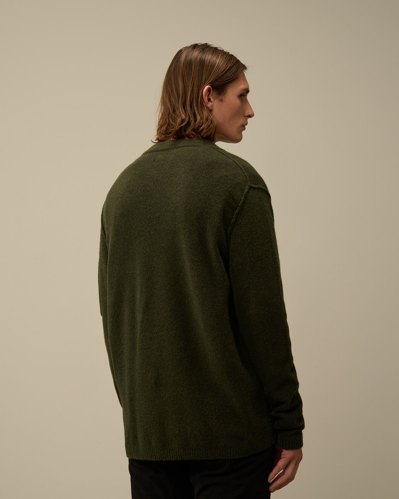 Alpaca Wool Buttoned Cardigan 3