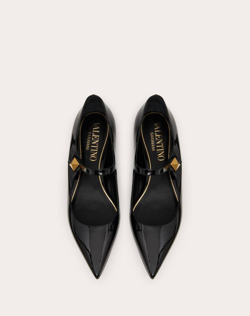 VALENTINO GARAVANI TIPTOE PATENT LEATHER BALLET FLATS 4