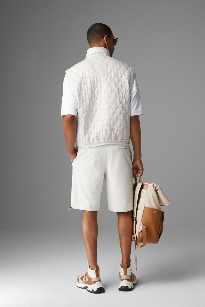 Pride Quilted waistcoat in Off-white - 3