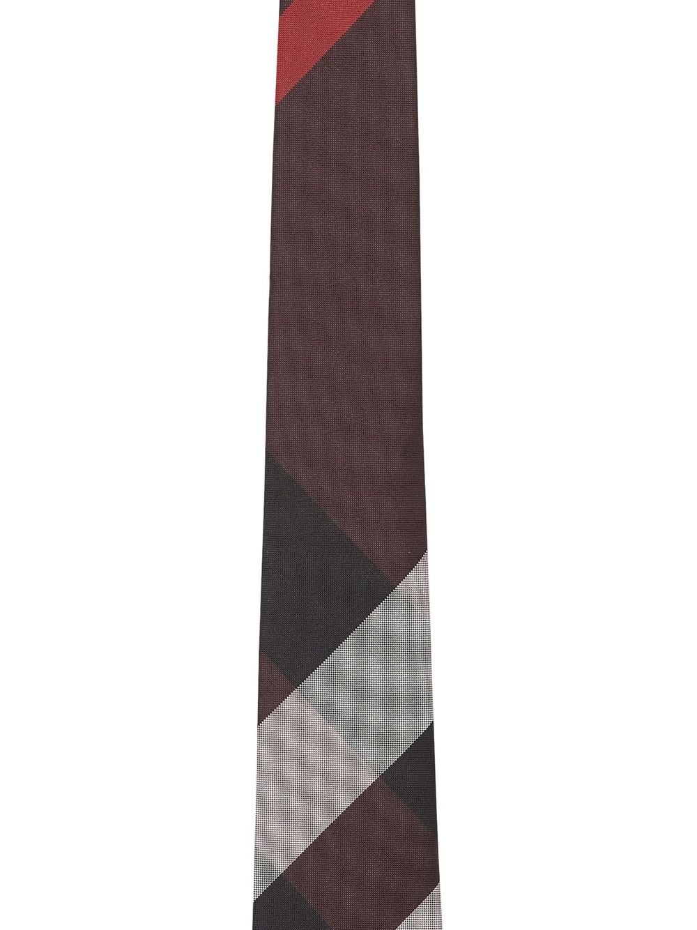 checked tie - 2